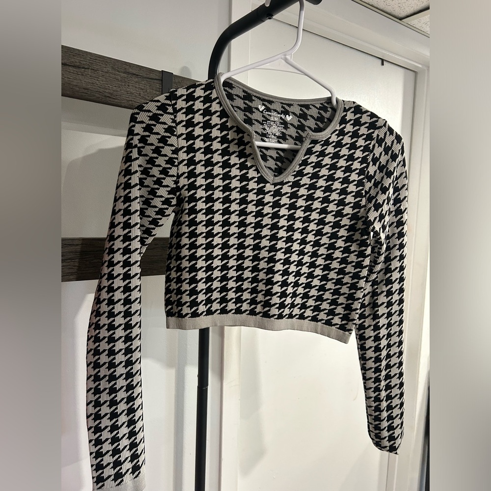 🚨PART OF 4 for 10🚨 Cotton Patterned Women Crop Top S/M